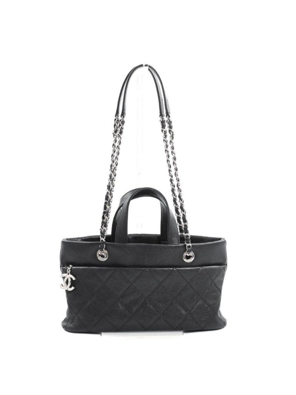 Chanel Handbag 2-Way Black